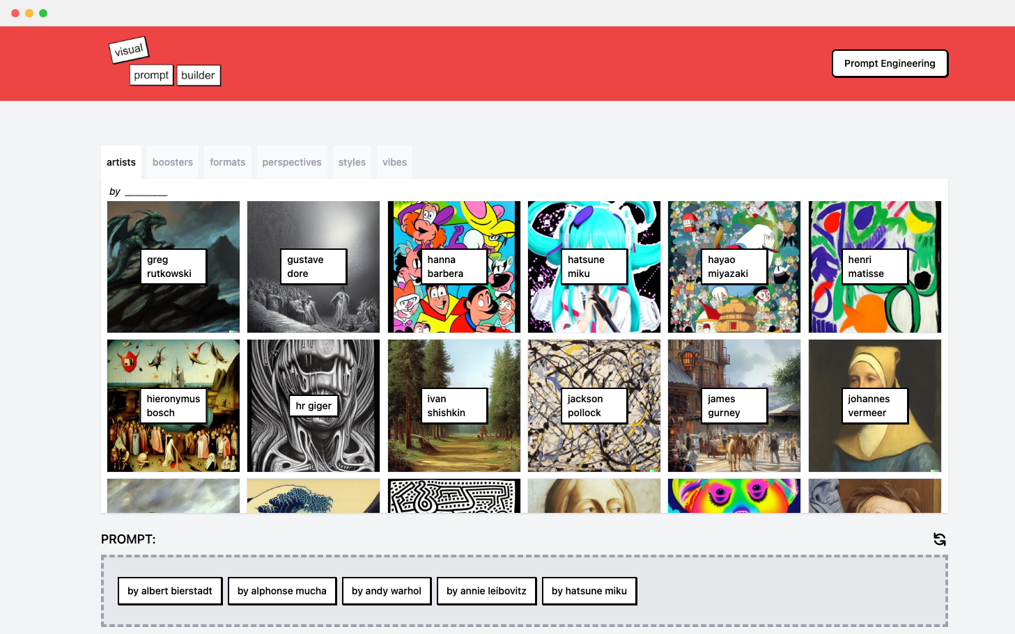 Visual Prompt Builder-AI 提示词可视化工具
