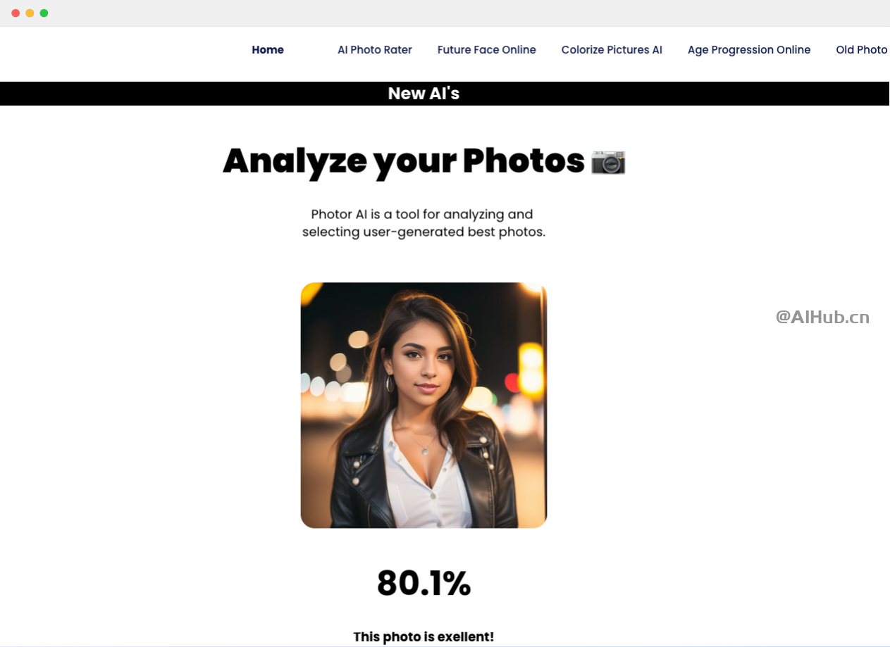 Photor AI：智能选择你的最佳形象照片