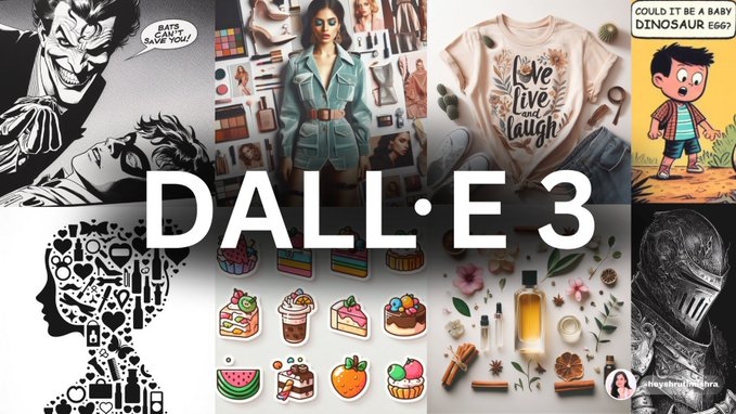 DALL&middot;E 3-OpenAI发布的新一代AI绘画工具