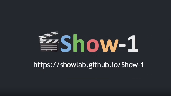 Show-1：文本生成视频AI模型