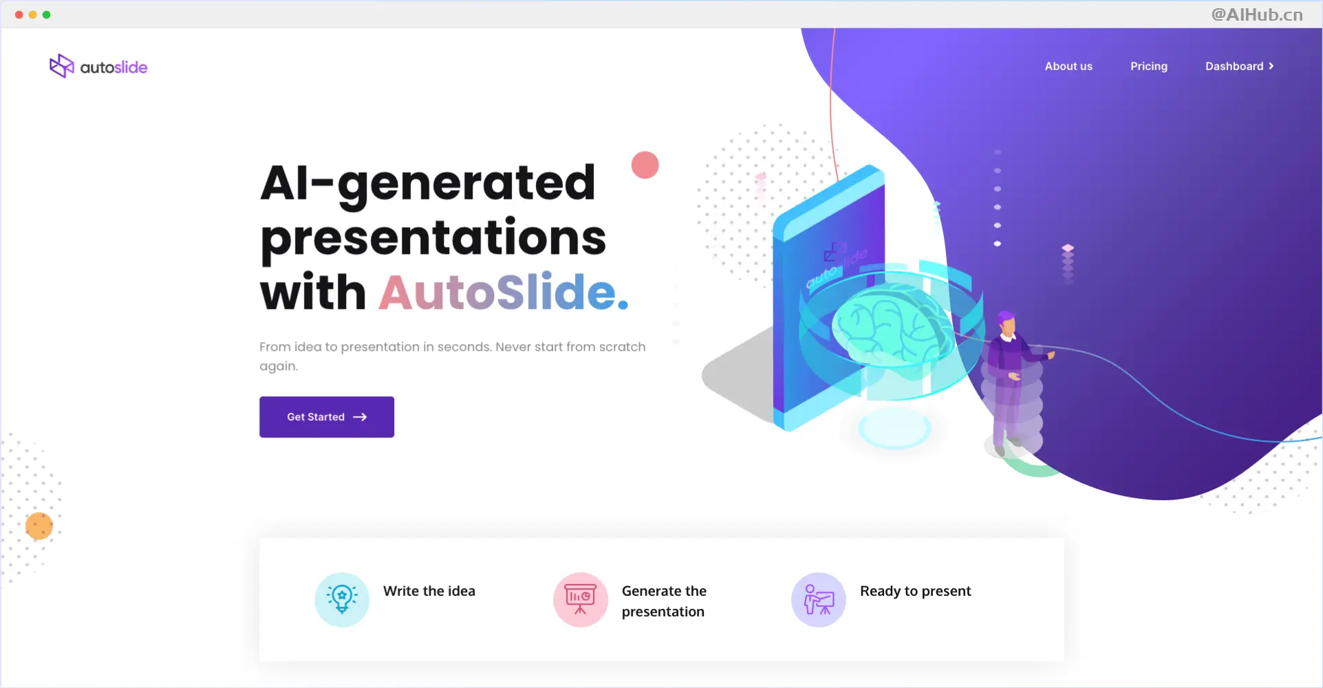 AutoSlide：AI驱动的演示文稿生成工具