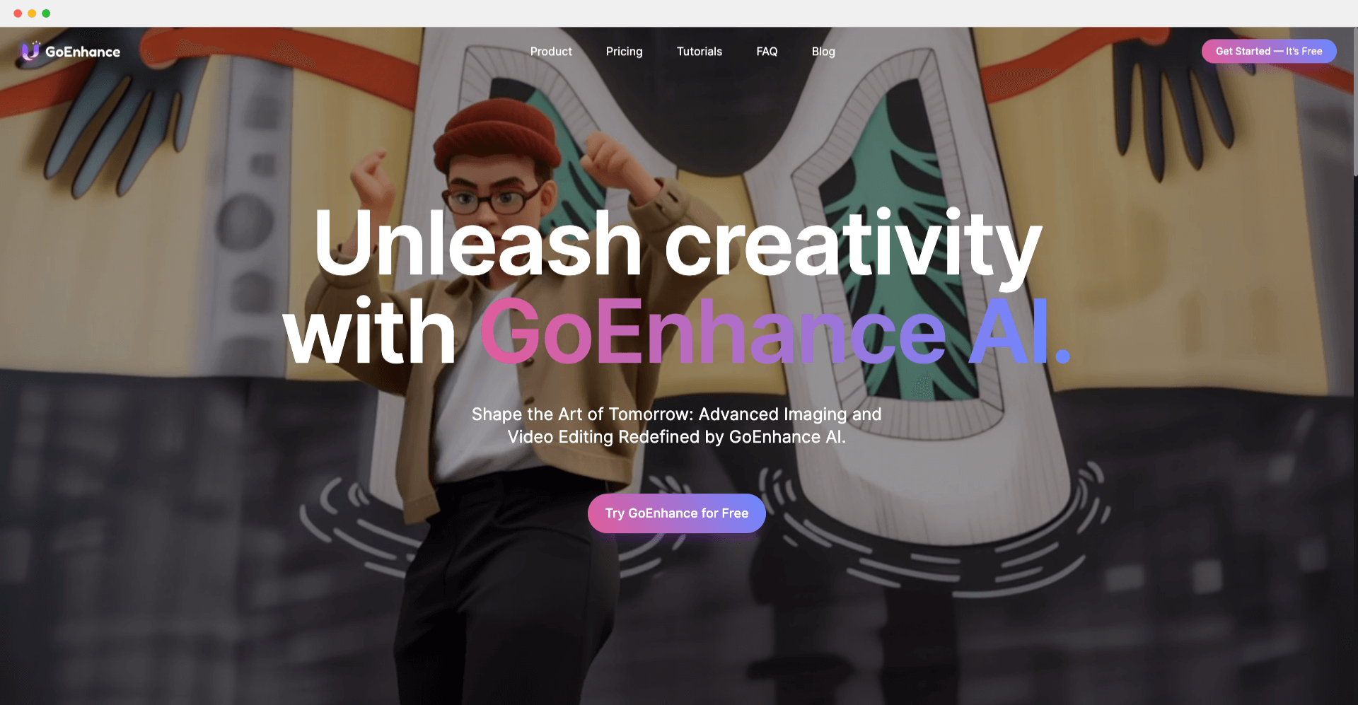 GoEnhance AI-AI视频风格转换工具