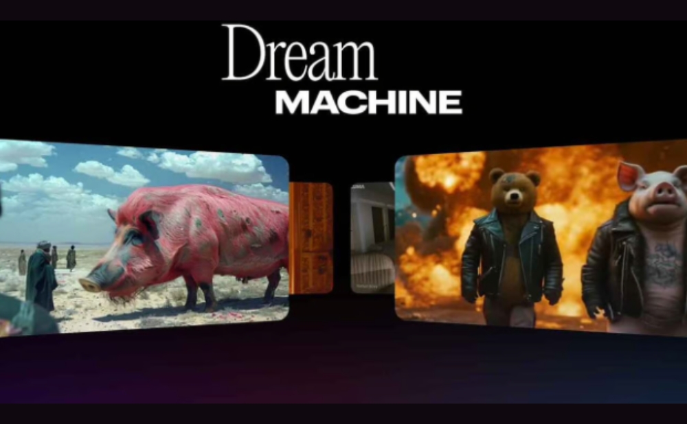 Dream Machine：Luna推出的AI视频生成平台，可生成高质量视频